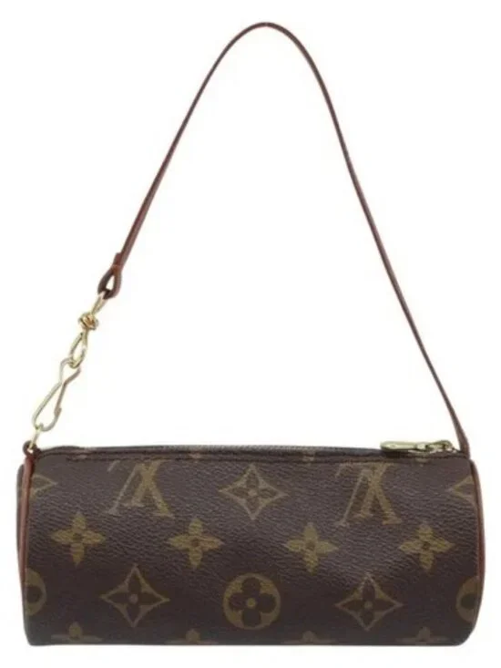 LOUIS VUITTON Monogram Papillon Pouch LV Auth - Picture 2 of 16